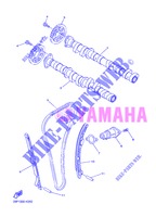 ARBRE A CAMES / CHAINE DE DISTRIBUTION pour Yamaha FZ8N de 2013