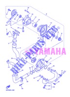 POMPE A EAU / DURITES pour Yamaha FZ8NA de 2013