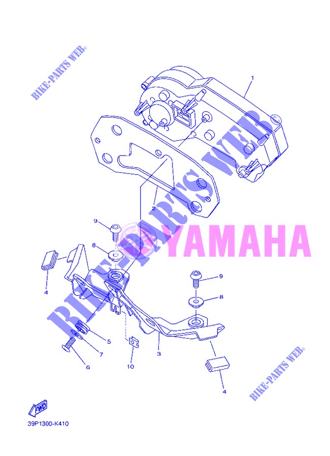 COMPTEUR  pour Yamaha FZ8NA de 2013