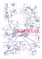 PARTIE ELECTRIQUE 2 pour Yamaha FZ8SA de 2013