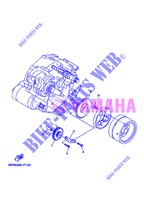 EMBRAYAGE DE DEMARREUR pour Yamaha TT-R125LWE de 2013