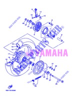 ROUE ARRIERE pour Yamaha TT-R125LWE de 2013