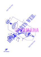 VILEBREQUIN / PISTON pour Yamaha TTR 50 ELECTRIC START de 2013