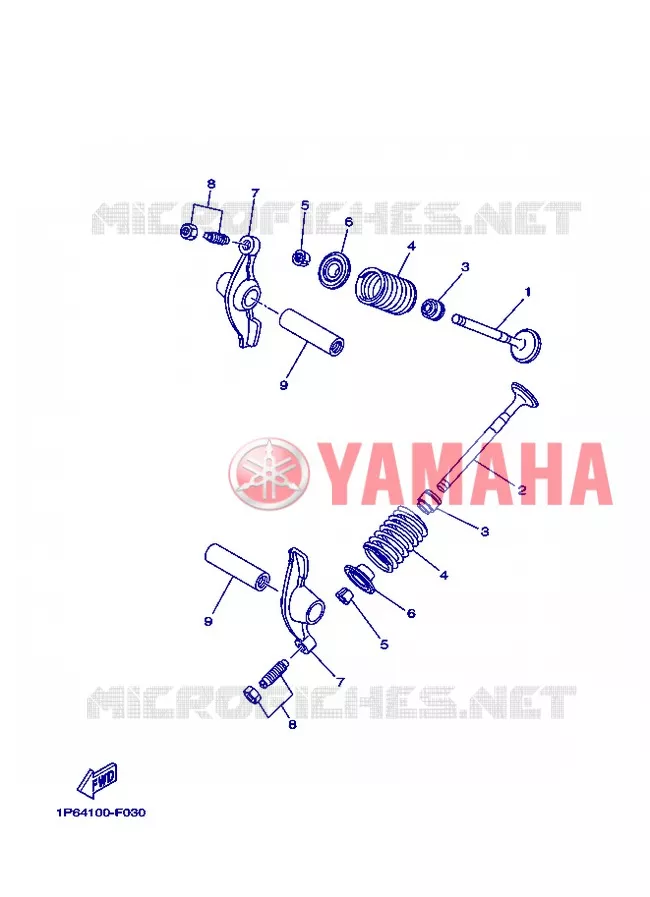 SOUPAPE Yamaha MOTO 50 2013 TTR  TT-R50E