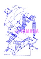 BRAS OSCILLANT / AMORTISSEUR pour Yamaha VP250 de 2013