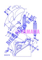 BRAS OSCILLANT / AMORTISSEUR pour Yamaha VP250 de 2013