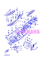 SUPPORT / REPOSE PIEDS pour Yamaha VP250 de 2013