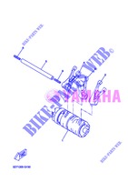 BARILLET DE SELECTION / FOURCHETTES pour Yamaha WR 125 R de 2013