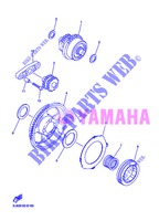 EMBRAYAGE DE DEMARREUR pour Yamaha WR250F de 2013