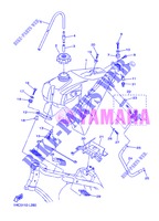RESERVOIR A ESSENCE pour Yamaha WR250F de 2013