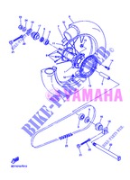 ROUE ARRIERE pour Yamaha WR250R de 2013