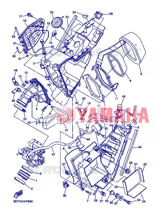 ADMISSION Yamaha MOTO 250 2013 WR-R  WR250R