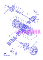 EMBRAYAGE DE DEMARREUR pour Yamaha WR450F de 2013