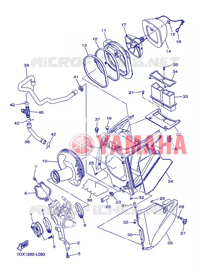 ADMISSION Yamaha MOTO 450 2013 WRF  WR450F