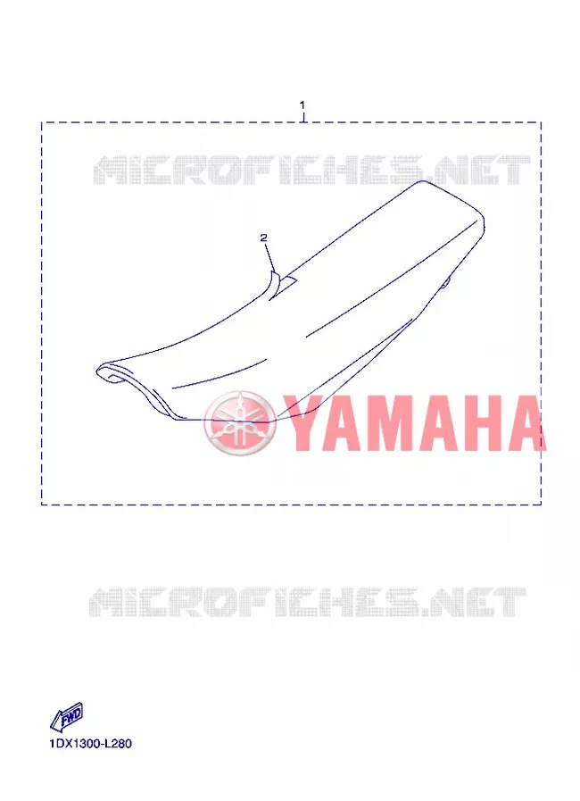 SELLE Yamaha MOTO 450 2013 WRF  WR450F