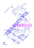 BRAS ARRIERE pour Yamaha DIVERSION 600 F de 2013