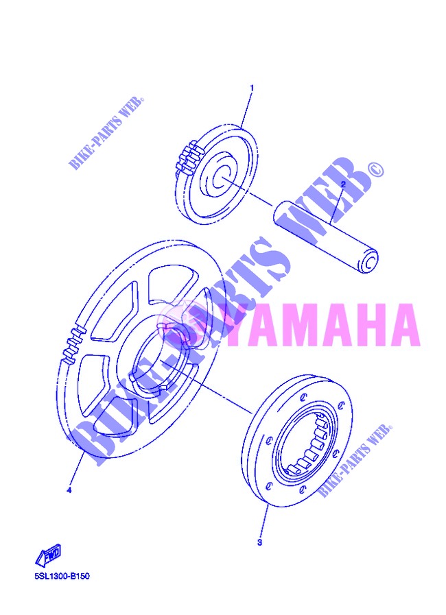DEMARREUR pour Yamaha DIVERSION 600 F de 2013