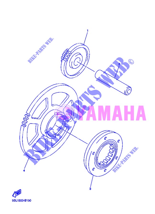 DEMARREUR pour Yamaha DIVERSION 600 F ABS de 2013