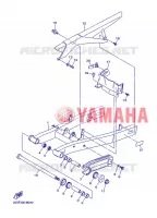 BRAS ARRIERE pour Yamaha DIVERSION 600 F ABS de 2013