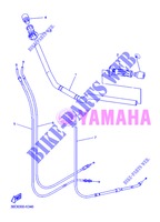 GUIDON ET CABLES pour Yamaha DIVERSION 600 F ABS de 2013