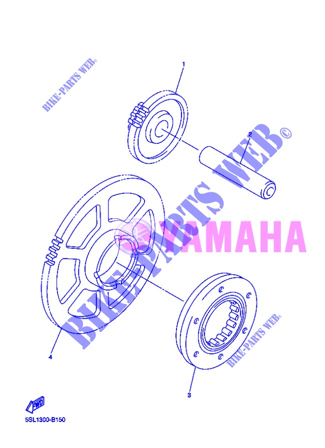 DEMARREUR pour Yamaha DIVERSION 600 F ABS de 2013