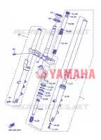 FOURCHE pour Yamaha XJ6N de 2013