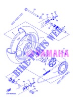 ROUE ARRIERE pour Yamaha XJ6N de 2013