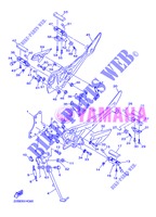 SUPPORT / REPOSE PIEDS pour Yamaha XJ6N de 2013