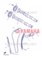 ARBRE A CAMES / CHAINE DE DISTRIBUTION pour Yamaha XJ6N de 2013