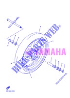 ROUE AVANT pour Yamaha XJ6N de 2013