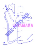 GUIDON ET CABLES pour Yamaha XJ6NA de 2013