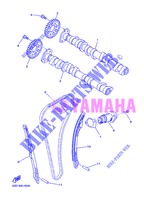 ARBRE A CAMES / CHAINE DE DISTRIBUTION pour Yamaha XJ6NA de 2013