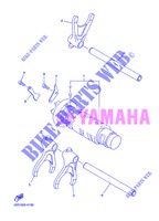 BARILLET DE SELECTION / FOURCHETTES pour Yamaha XJ6NA de 2013
