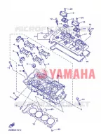 CULASSE pour Yamaha DIVERSION 600 de 2013