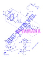 POMPE A EAU / DURITES pour Yamaha DIVERSION 600 de 2013