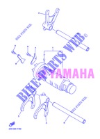 BARILLET DE SELECTION / FOURCHETTES pour Yamaha DIVERSION 600 de 2013