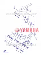 BRAS ARRIERE pour Yamaha DIVERSION 600 ABS de 2013