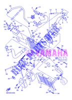 RADIATEUR / DURITES pour Yamaha DIVERSION 600 ABS de 2013
