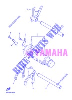BARILLET DE SELECTION / FOURCHETTES pour Yamaha DIVERSION 600 ABS de 2013
