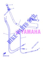 GUIDON ET CABLES pour Yamaha DIVERSION 600 ABS de 2013