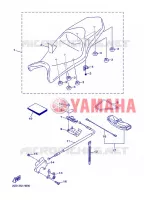 SELLE pour Yamaha DIVERSION 600 ABS de 2013