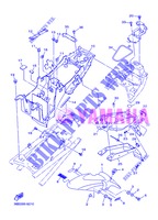 GARDE BOUE pour Yamaha DIVERSION 600 ABS de 2013