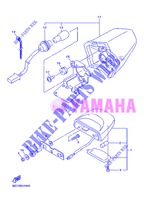 FEU ARRIERE pour Yamaha DIVERSION 600 ABS de 2013