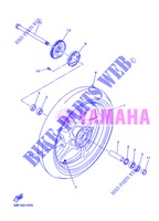 ROUE AVANT pour Yamaha DIVERSION 600 ABS de 2013