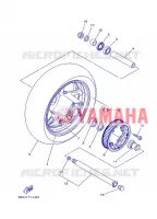 ROUE ARRIERE pour Yamaha XP500 de 2013