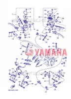 MAITRE CYLINDRE DE FREIN AVANT pour Yamaha XP500A de 2013