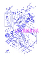 BRAS OSCILLANT / AMORTISSEUR pour Yamaha XT1200Z de 2013