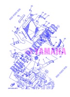 RADIATEUR / DURITES pour Yamaha XT1200Z de 2013