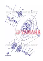 ROUE ARRIERE pour Yamaha XT1200Z de 2013