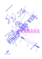 BARILLET DE SELECTION / FOURCHETTES pour Yamaha XT1200Z de 2013